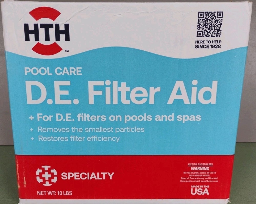 HTH D.E. Filter Aid Pool Care 10 Lbs 67121