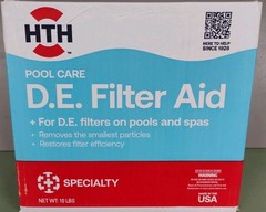 HTH D.E. Filter Aid Pool Care 10 Lbs 67121