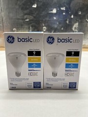 GE 65W Basic LED Indoor Floodlight BR30 Medium Soft Whit 650 L Dimmable 2-PACK