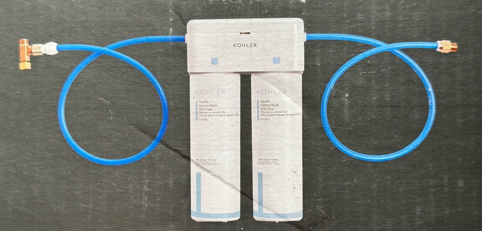 Aquifer Under-Sink Double Cartridge Water Filtration System gallery