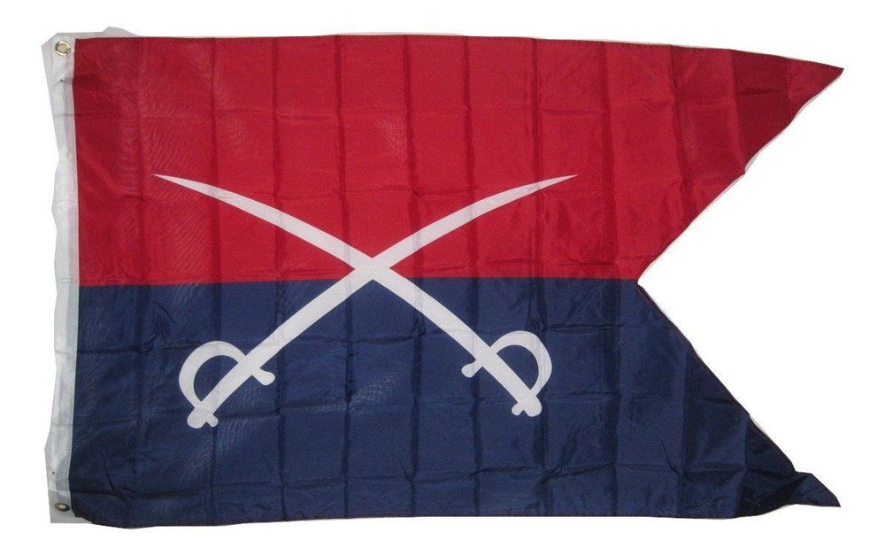 3X5 GENERAL GEORGE CUSTER 7TH CAVALRY COMPANY FLAG 100D