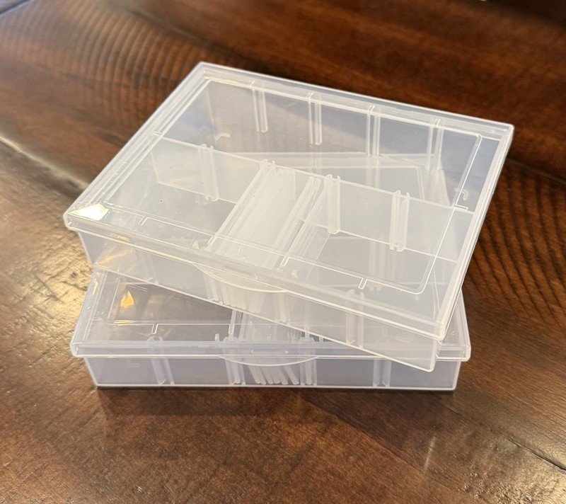 Small Plastic Storage Container - 10 Compartment, for Fishing, Beading, Etc., x1 gallery