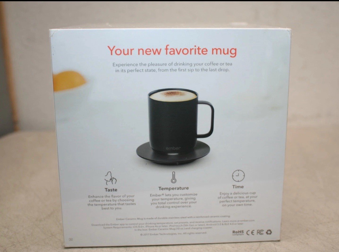 Ember 10 oz. Temperature Control Smart Mug - Black New gallery