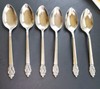 6 Onieda SSS Teaspoons ERIKA Pattern 18/8 Stainless Dining Flatware 6.25 Inches gallery