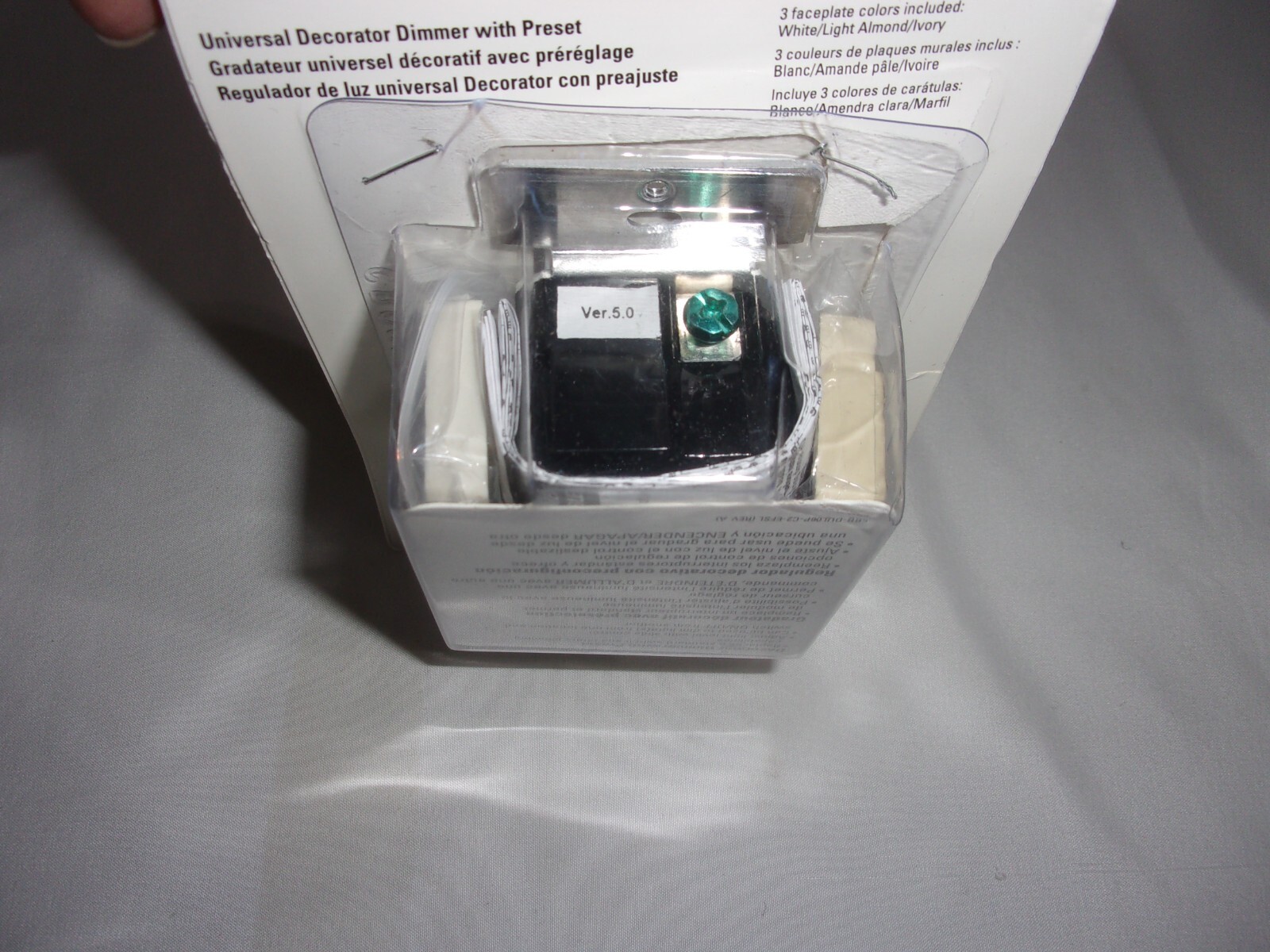 Eaton DUL06P-C2 Universal Decorator Dimmer Preset White Almond Ivory Color gallery