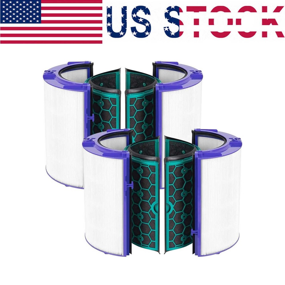 2Pack Replacement True Hepa Filter for Dyson HP04 TP04 DP04 TP05 DP05