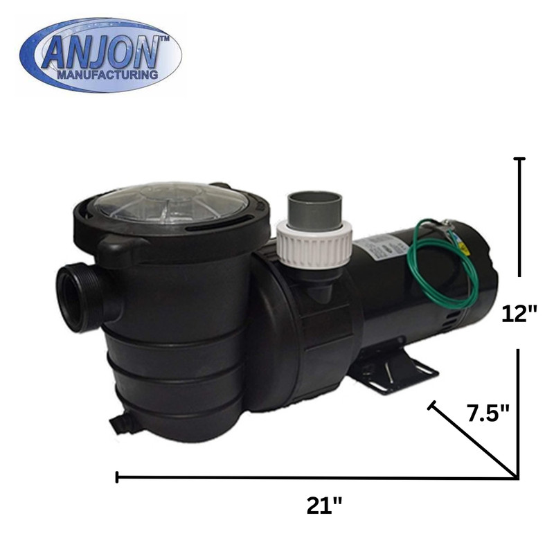 4,600 GPH LandShark External Pond, Pool & Spa Pump by Anjon gallery