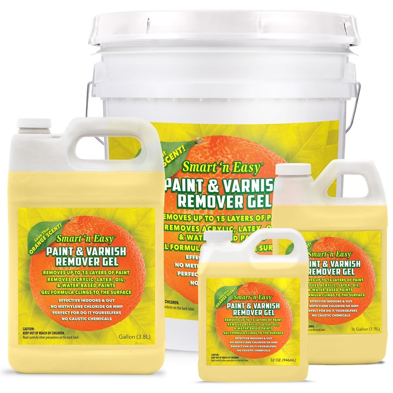 32oz Paint and Varnish Remover Gel Multi Surface Paint Stripping Solution gallery