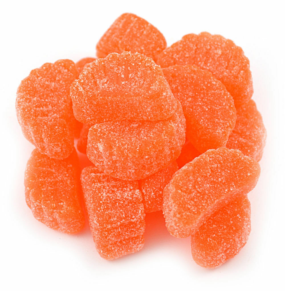 ORANGE SLICES Chewy Fruit Jellies - BULK FRESH - 1/4LB to 10LBS - FREE SHIPPING gallery