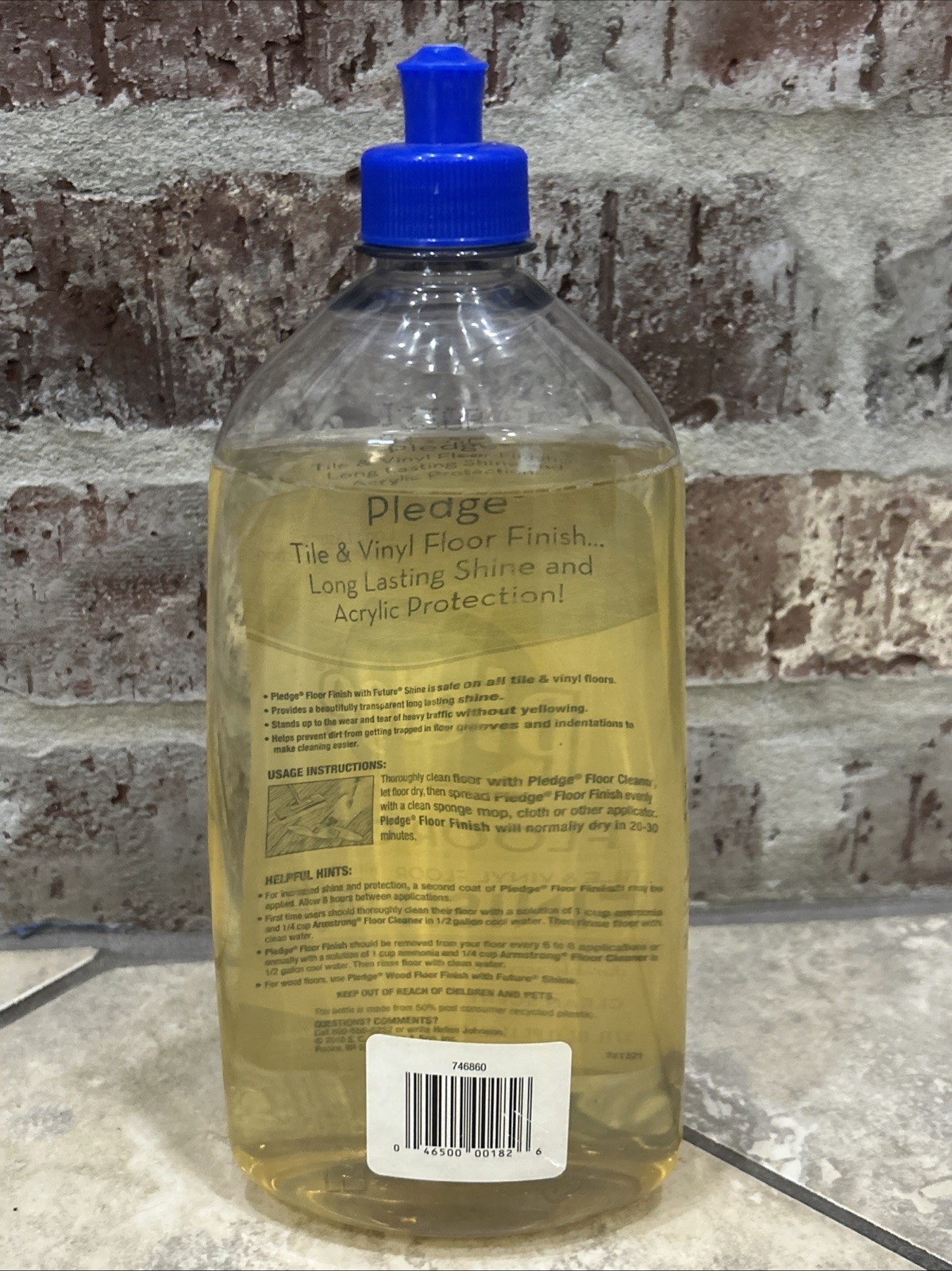 Vintage Pledge Floor Care With FUTURE Shine 27 oz Clean Scent gallery
