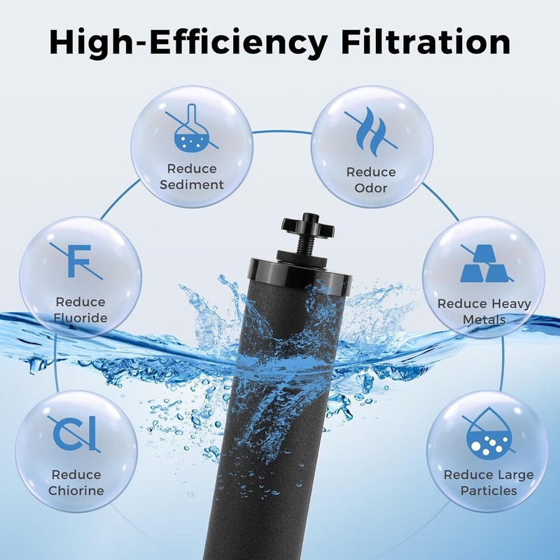 Water Filter Replacement for Berkey® BB9-2 Water Filter,Black Berkey Filters gallery
