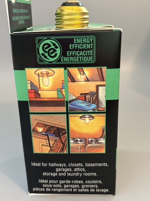 Globe Smart Bulb 30 Min Auto-Off 60W Soft Start Timer Light Bulb 71512 New Box gallery