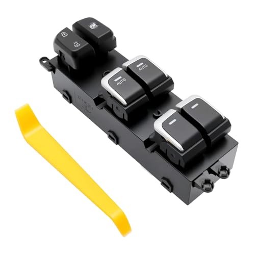 Window Door Power Switch w/Electroplating Front/Left Driver Side Compatible gallery