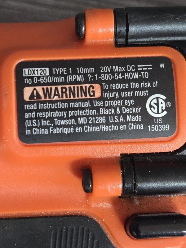 BLACK & DECKER LDX-120 (PSO038708) gallery