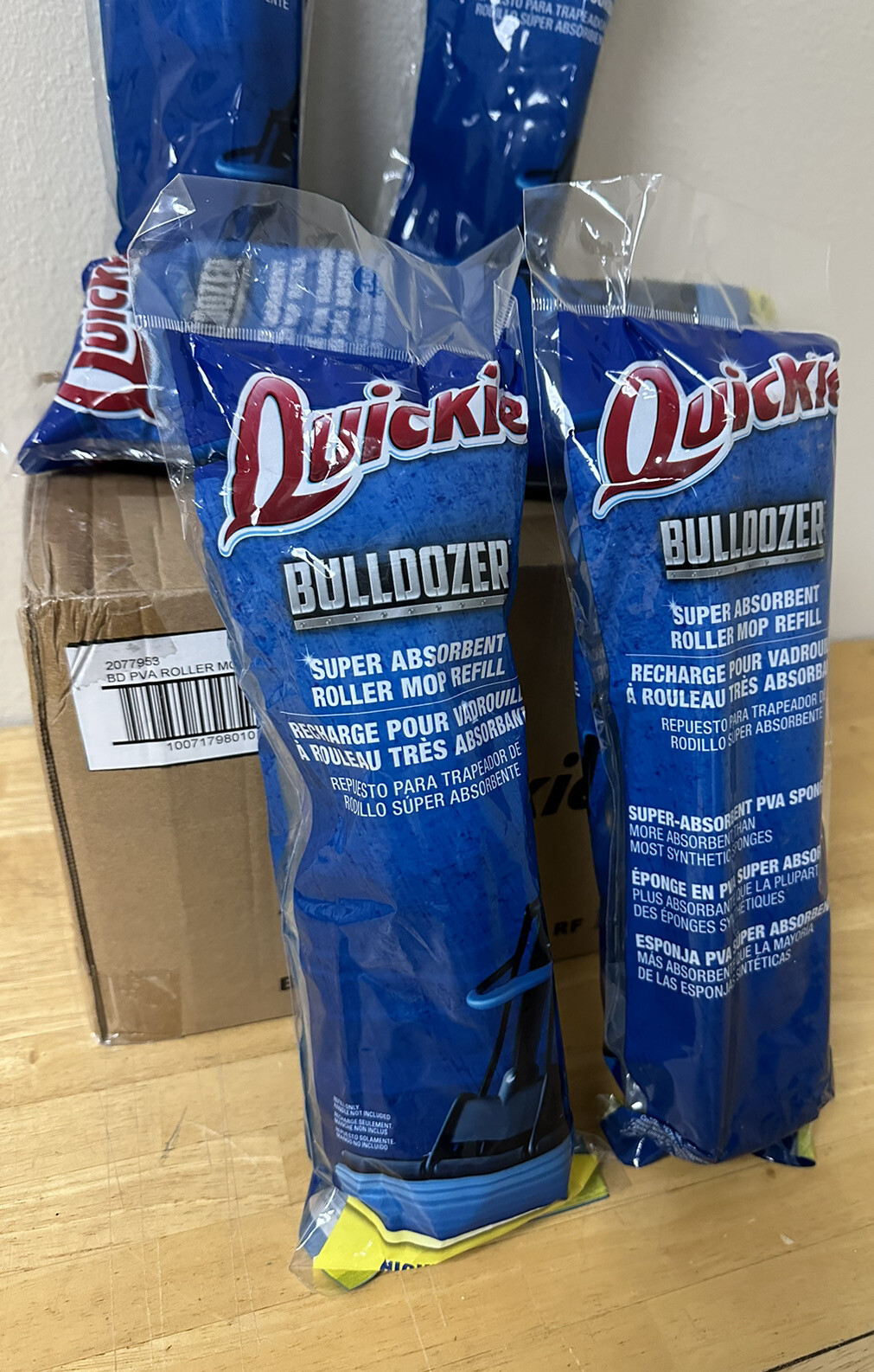 Quickie Bulldozer #2077953 PVA - 11” Sponge Roller Mop Refill gallery