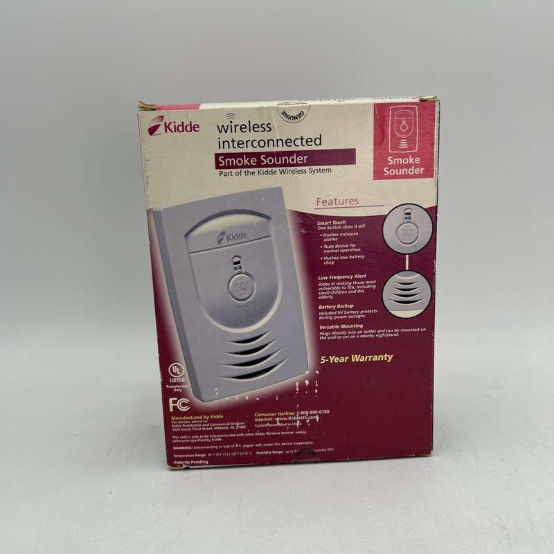 Kidde Wireless Interconnected Smoke Sounder RF-SND New gallery