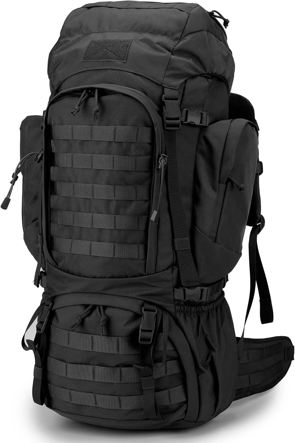 60L military internal frame backpack, backpack backpack with rain cover.