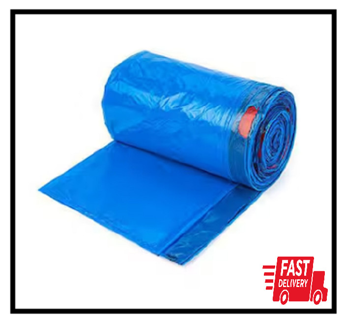 33 Gal. Drawstring Blue Recycling Bags (45-Count) gallery
