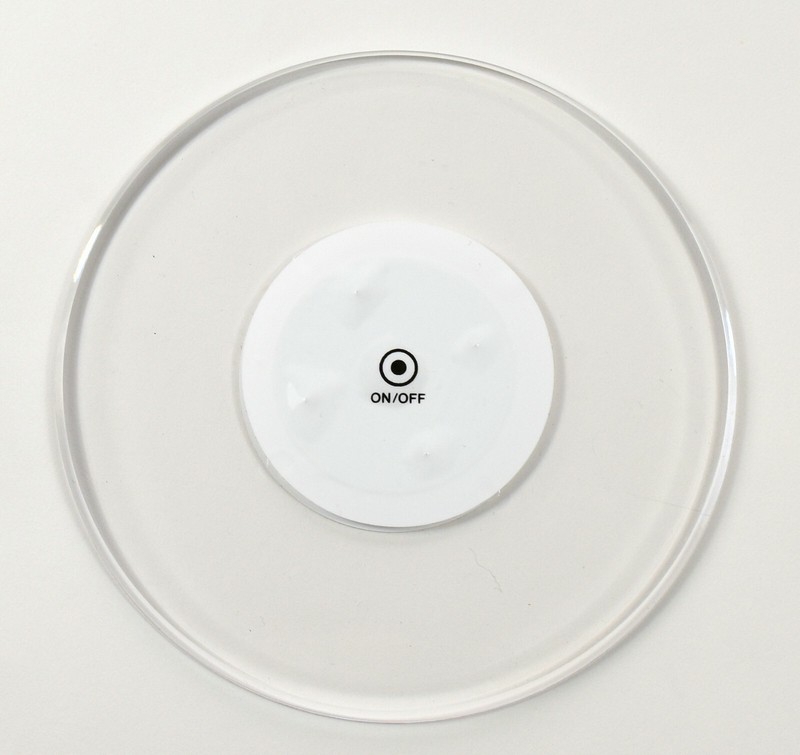 Acrylic Ultra-Thin Multicolor LED Light Base for Minerals Crystals Displaying gallery