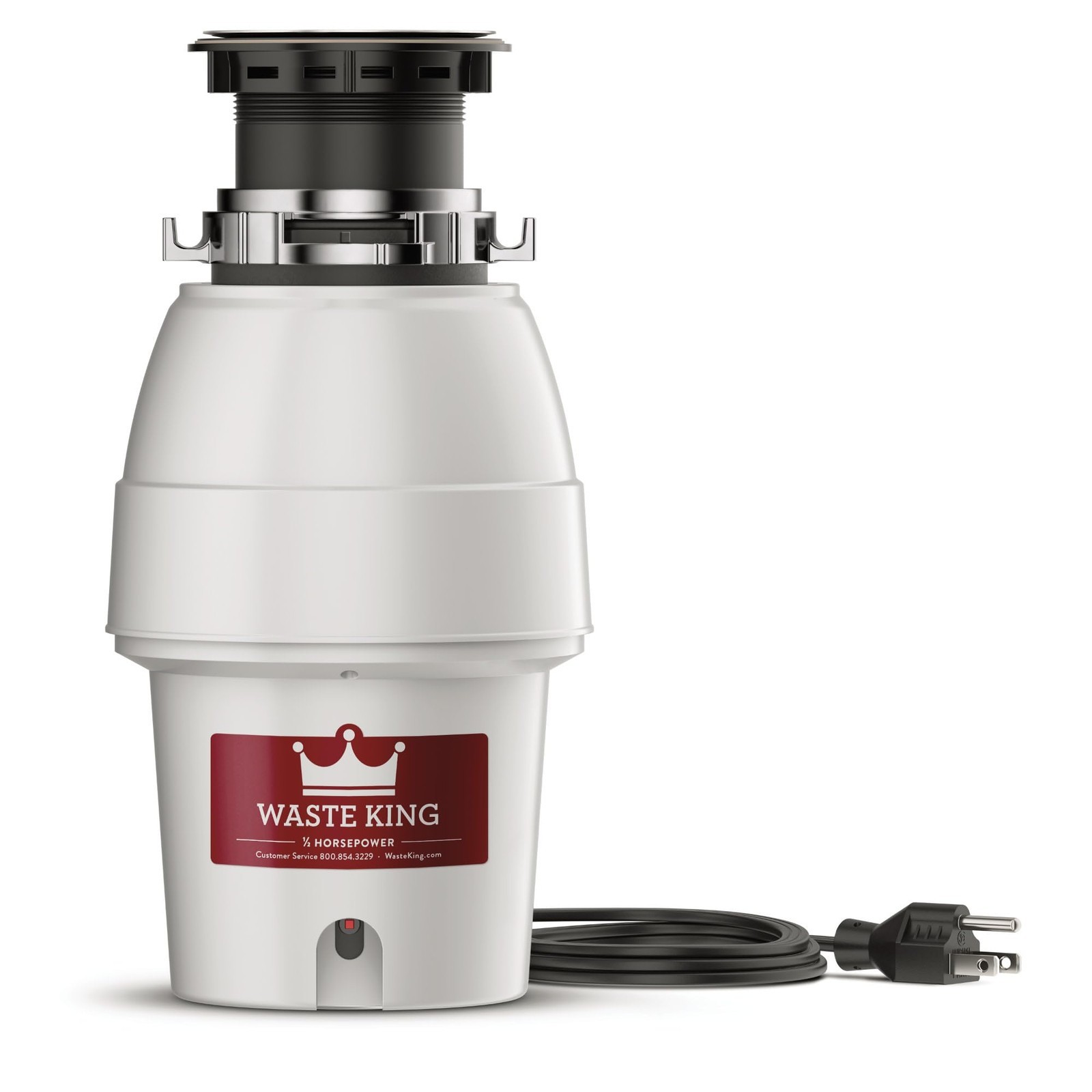 Waste King Legend Continuous Feed Garbage Disposal for Kitchen Sink 1/2HP L-2600 gallery