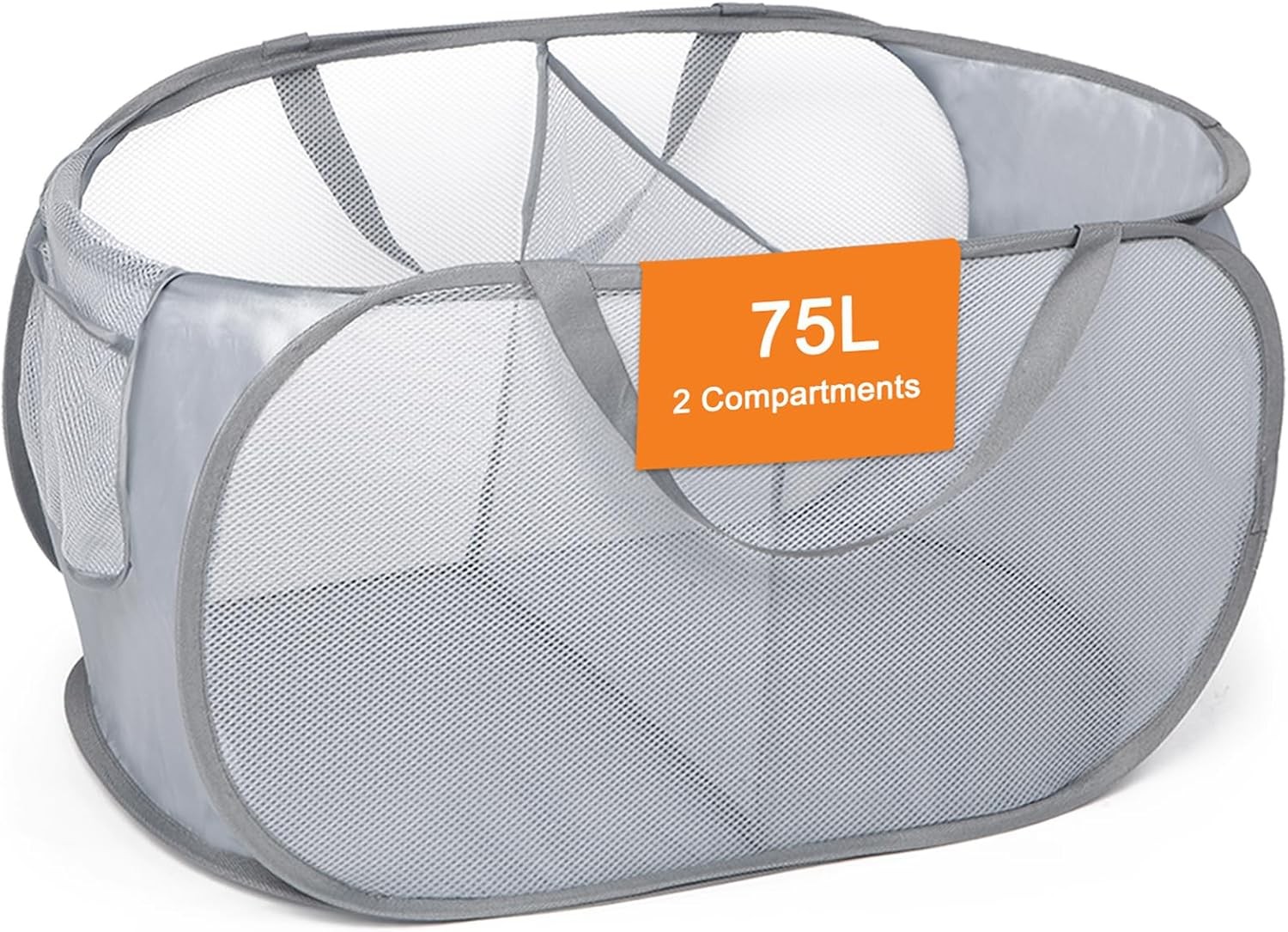 Sturdy Collapsible Laundry Baskets, Foldable Pop Up Laundry Hamper, Durable 2 gallery