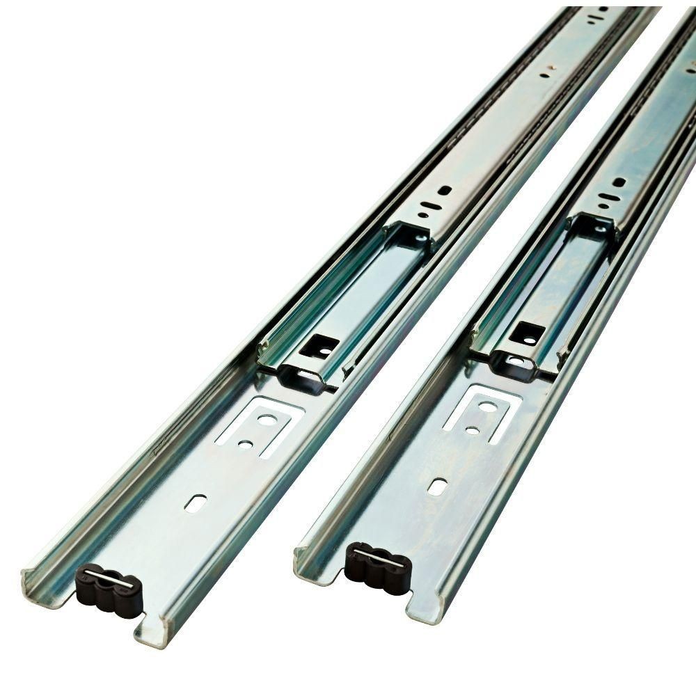 (5 Pack) 10 inch Full Extension Ball Bearing Drawer Slide 100 Pounds D76110LIBER gallery