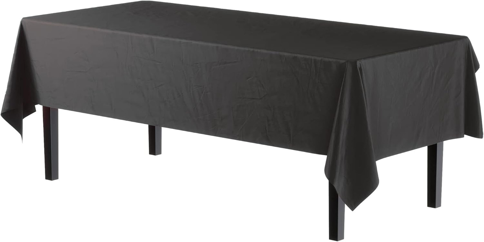 Party Solids 6-Pack Premium Plastic Tablecloth 54in. x 108in. Rectangle Plastic gallery