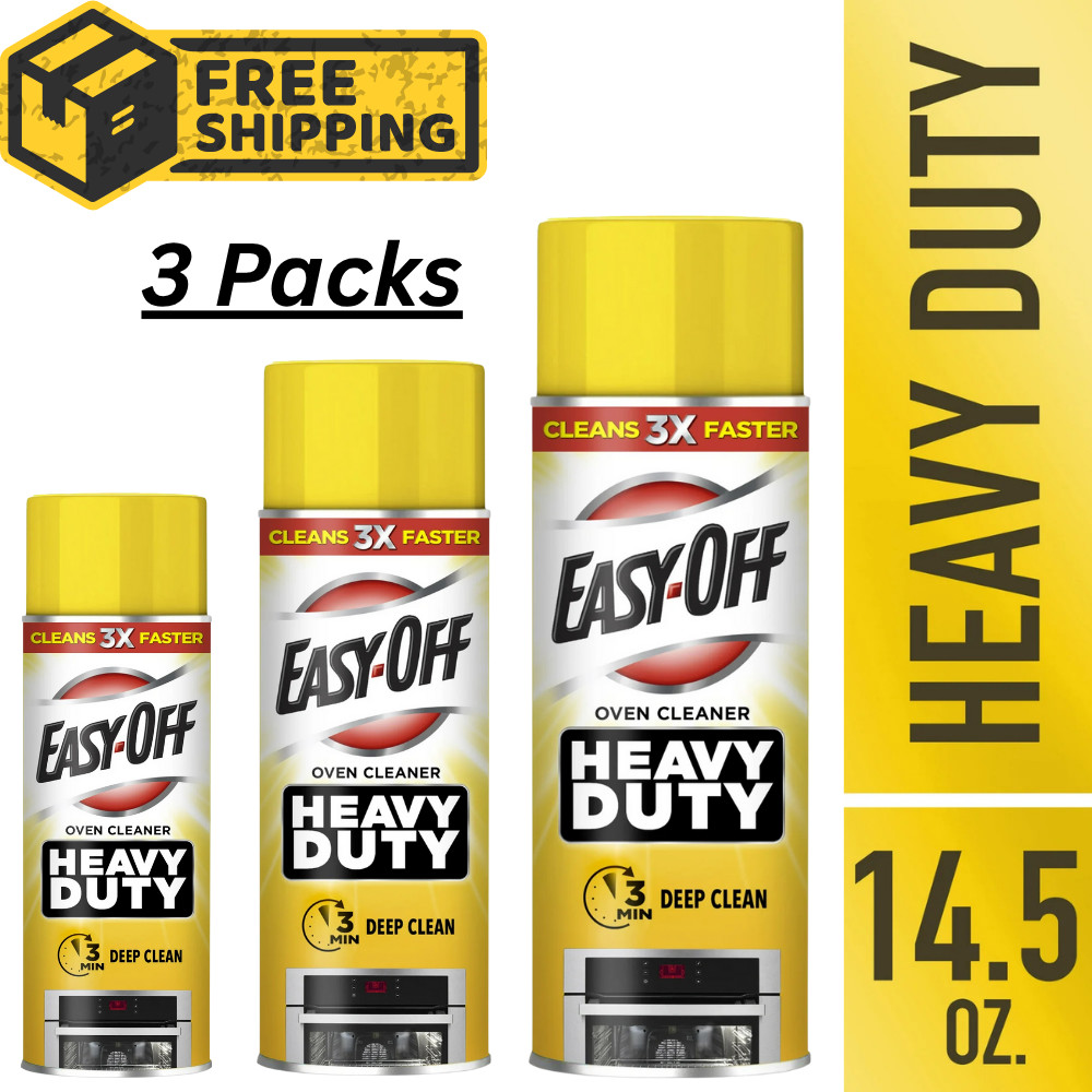 Easy-Off Heavy Duty Oven Cleaner, Regular Scent 14.5 oz Can (pack of 3) gallery