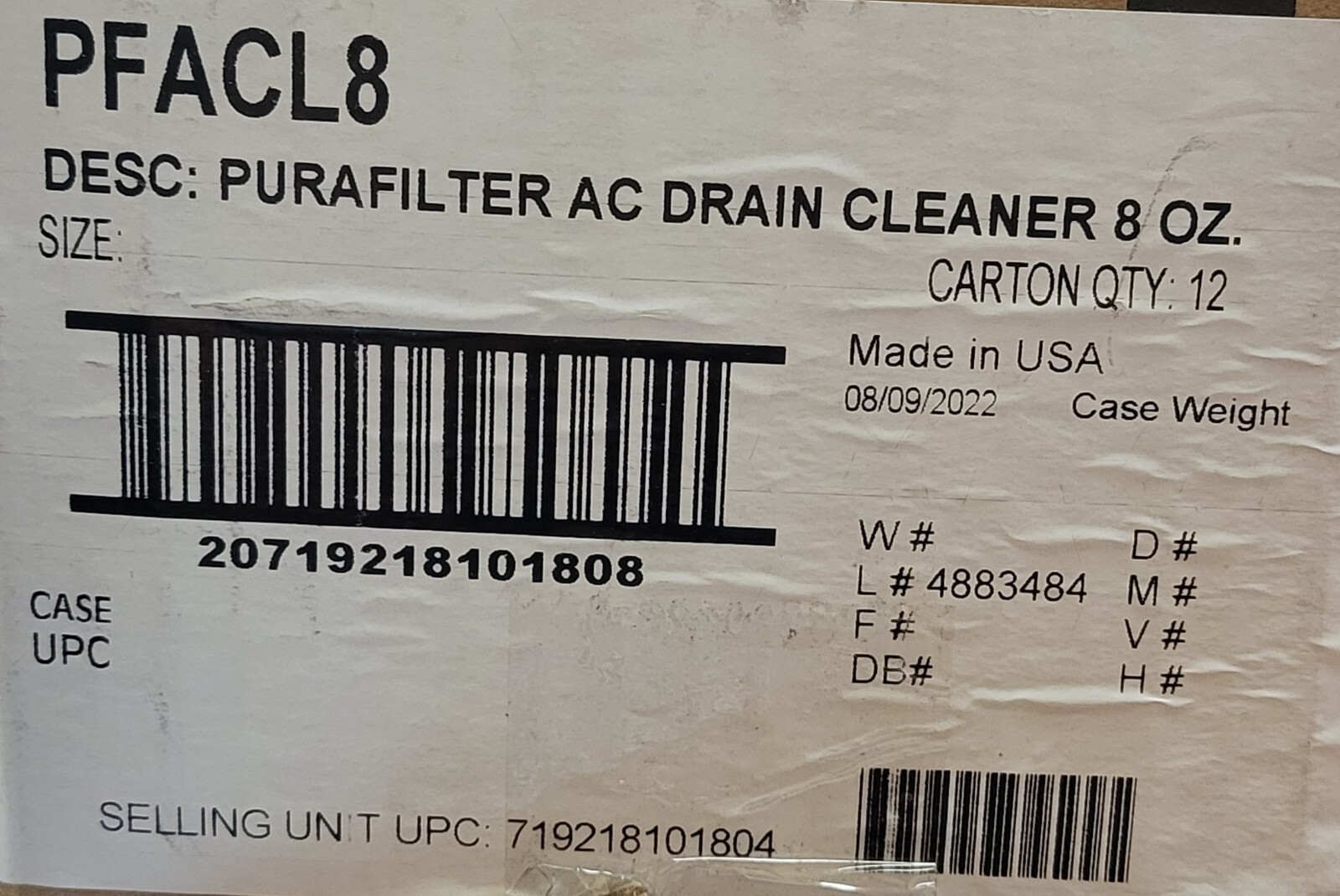 (12-Pack) Purafilter 2000 Probiotic AC Line Build-Up Remover 8-fL oz EACH gallery