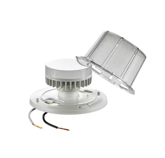 Leviton 10-Watt LED Ceiling Keyless Lamp Holder White 9850 gallery