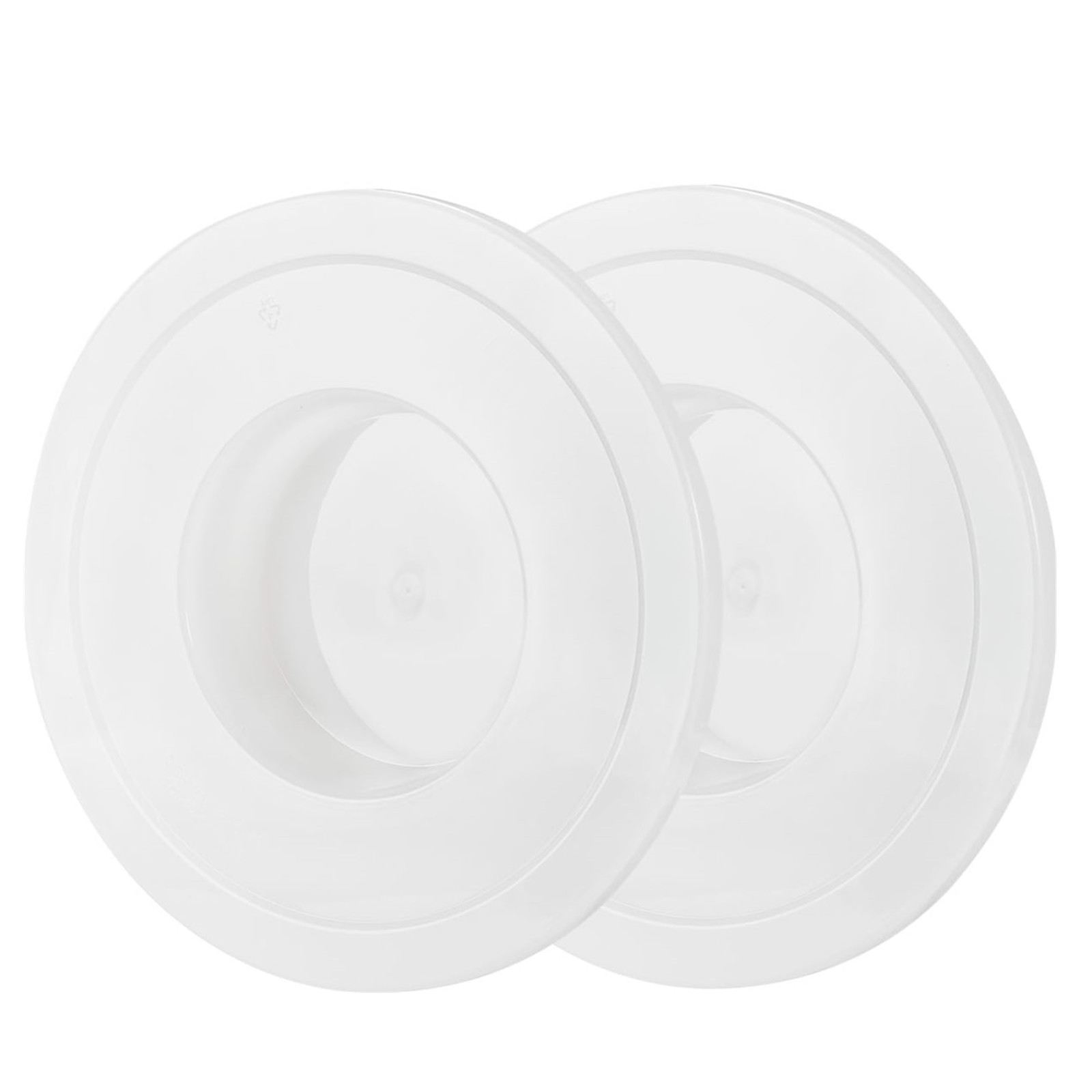 2Pcs Plastic Covers Dustproof Mixers Bowl Cap For KitchenAid KV25G KP26M1X 6QT gallery