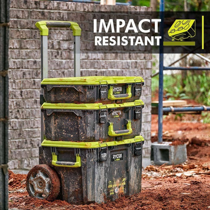 LINK Medium Tool Box Impact Resistant Material Water Dust Resistant 80 Capacity gallery