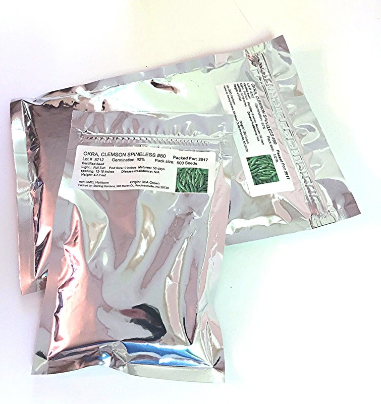 Volunteer Half Runner Bean Seed, Heirloom, Non GMO, USA Grown, Stringless Bean gallery