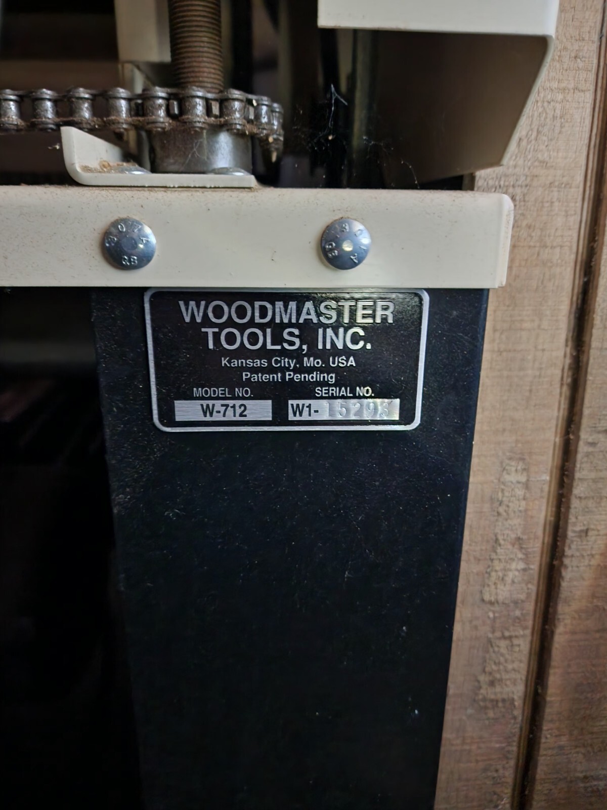 Woodmaster W-712 Planer/moulder/saw gallery