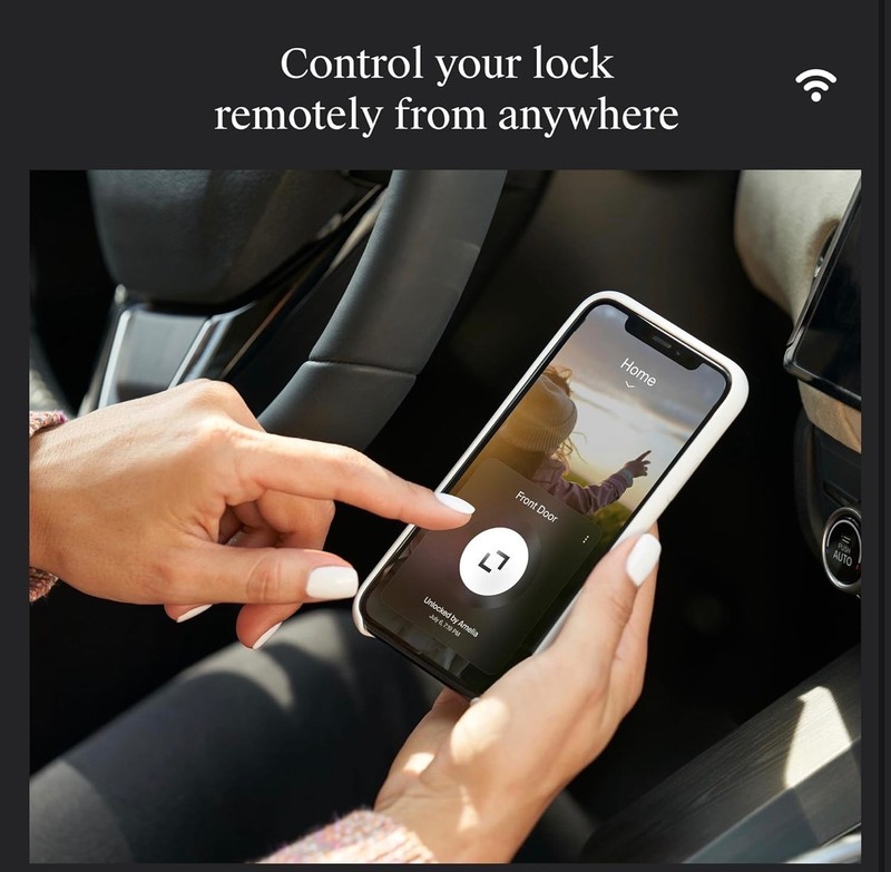 Level Lock+ Connect Matte Black Smart Lock WiFi Bluetooth - New Sealed gallery