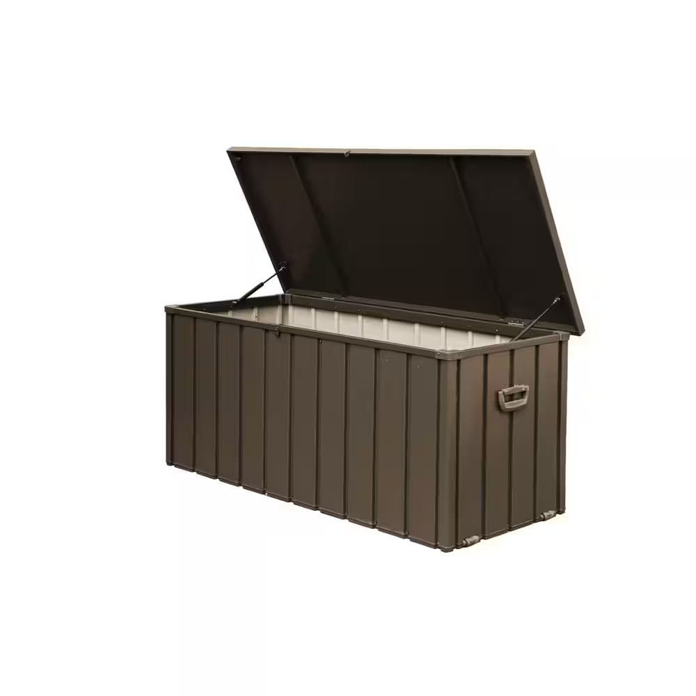 150 Gal. Outdoor Storage Deck Box Waterproof, Large Patio Storage Bin for Pillow gallery