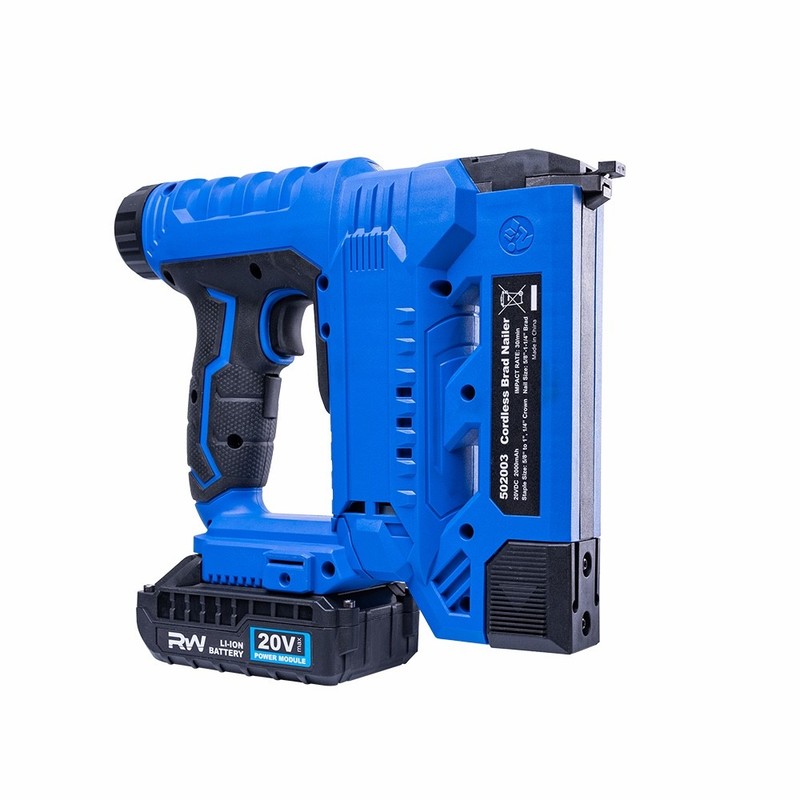 RealWork 20V Cordless Combo Tool - Brad Nailer/Staple Gun with Battery & Charger gallery