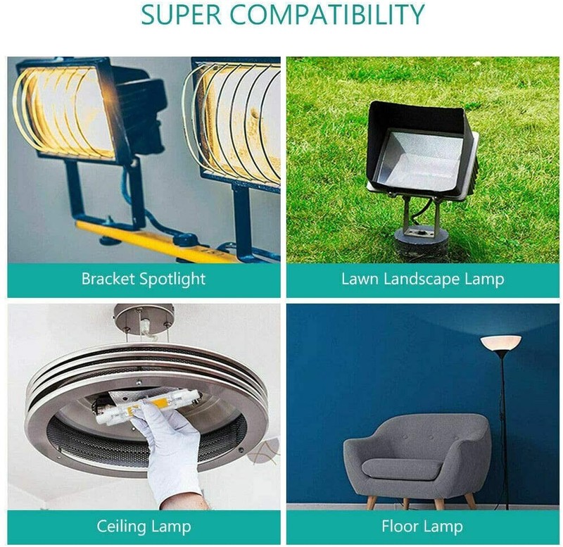 78mm 10W R7S LED Bulbs Dimmable Double Ended Flood Light Landscape Work Lighting gallery