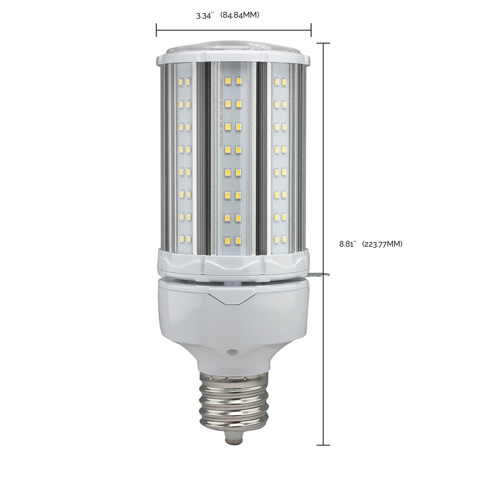 Satco S39393 LED HID Replacement Corncob Lamp 100-277V 45W =300W EX39 5000K gallery