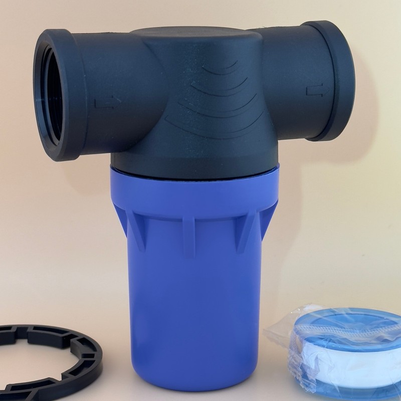QUTO Blue Cup Inline Strainer - universal protective filter for water treatment gallery
