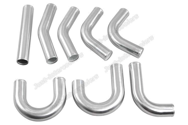 Universal Aluminum Mandrel Bend Intercooler Pipe 2.5" 3" 4" 30 45 90 deg U S J