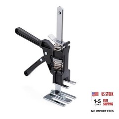 Hand Lifting Jack Tool – Labor Saving Arm Jacks for Installing 1 – Pack Black