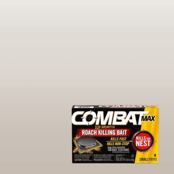 Combat Max 12Month Roach Killing BaitSmall Roach BaitStation Child-Resistant new gallery