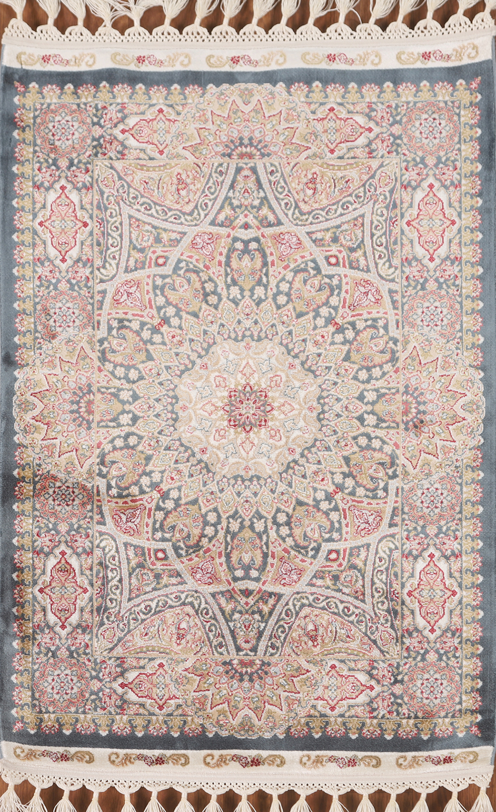 Silk Traditional Pattern Floral Small Rug 2x3 ft Turkish Carpet gallery