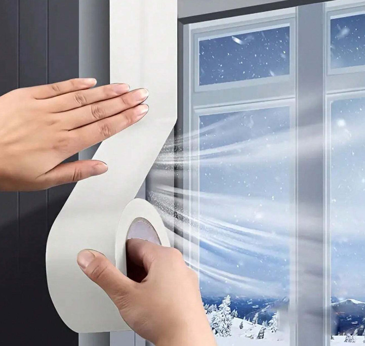 Waterproof Winter Window Insulation Film Tape with High Viscosity Sealing gallery