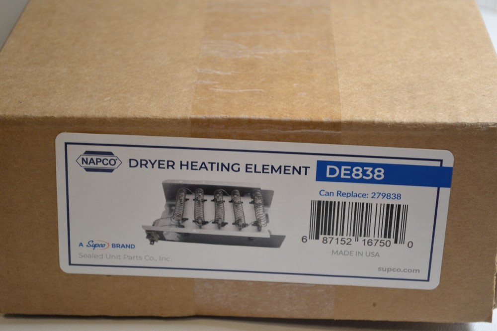 Napco Dryer Heating Element for Whirlpool Kenmore 279838 AP3094254 PS334313