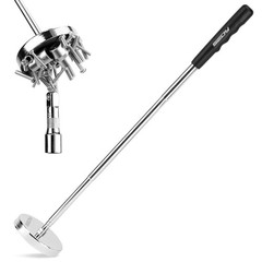 Telescoping Magnetic Sweeper Pickup Tool Strong Magnet Pick up Nails Screws and