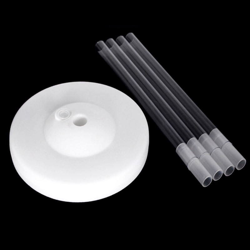 2 Set Balloon Column Arch Base Upright Pole Display Stand Kit For Wedding Party gallery