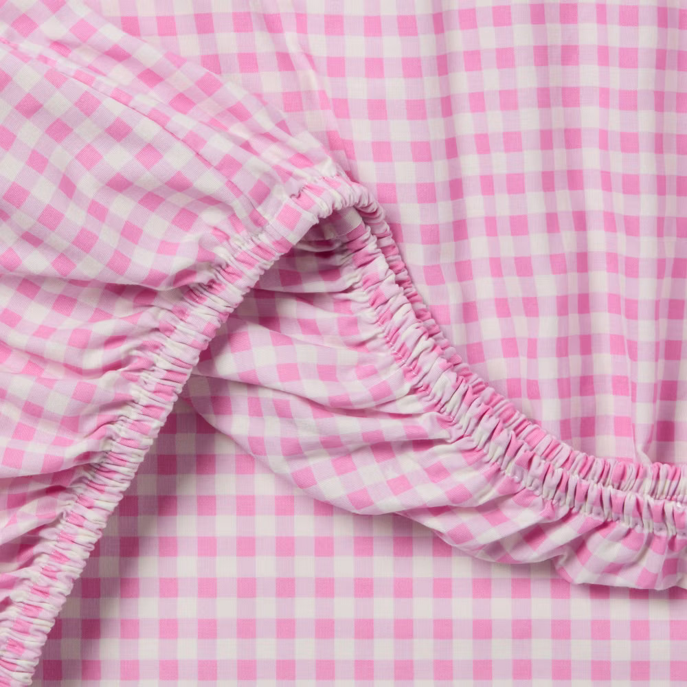 Full Gingham Kids' Cotton Sheet Set - Pillowfort gallery