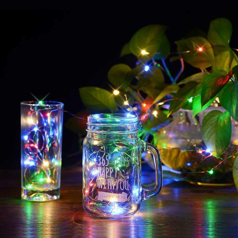 8 Modes 39Ft LED Copper Wire String Fairy Light Strip Lamp Xmas Party Waterproof gallery
